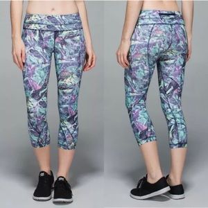 Lululemon Inspire Crop II Legging Iridescent Multi